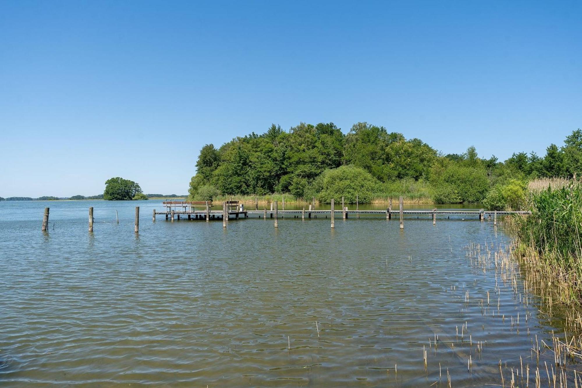 Haus Schwanensee Maritimes Ferienappartement Am Ploener See Bosau Exterior foto